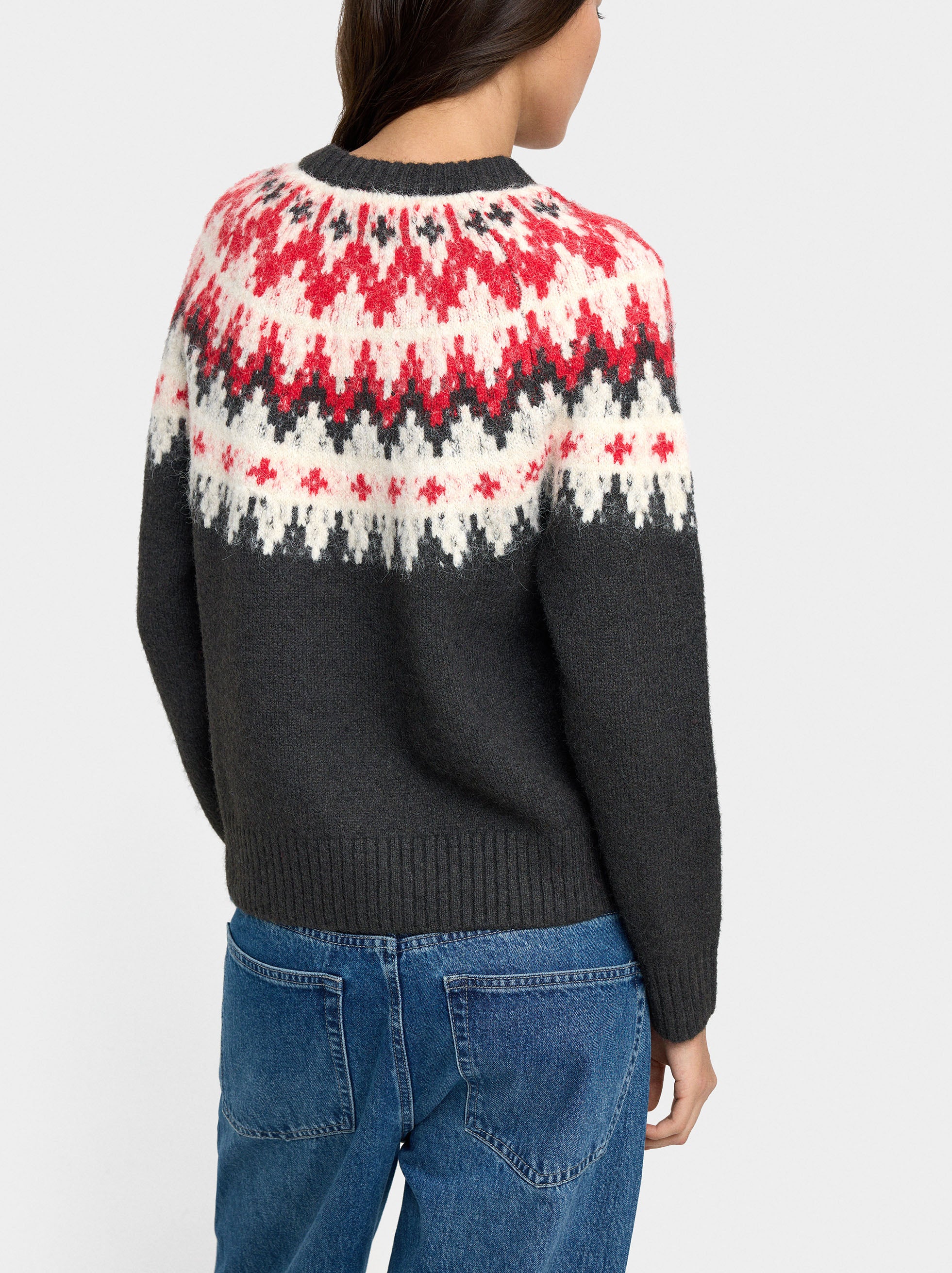 Jersey De Punto Jacquard