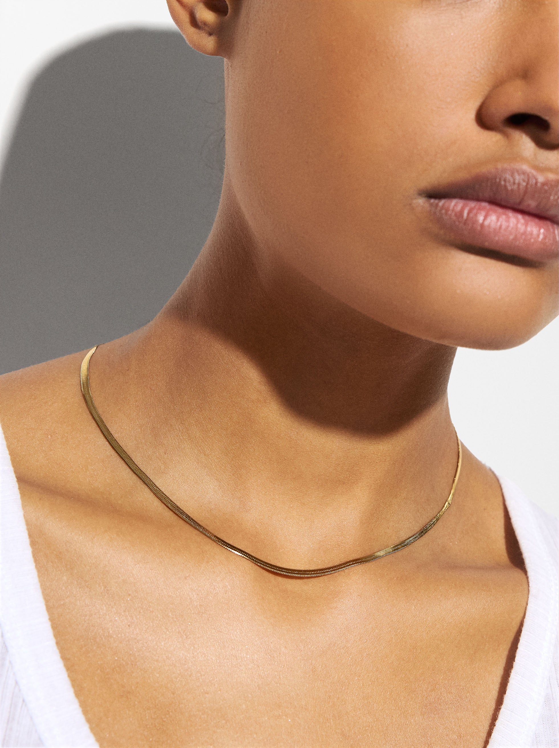 Collar Cadena De Serpiente – Acero Inoxidable