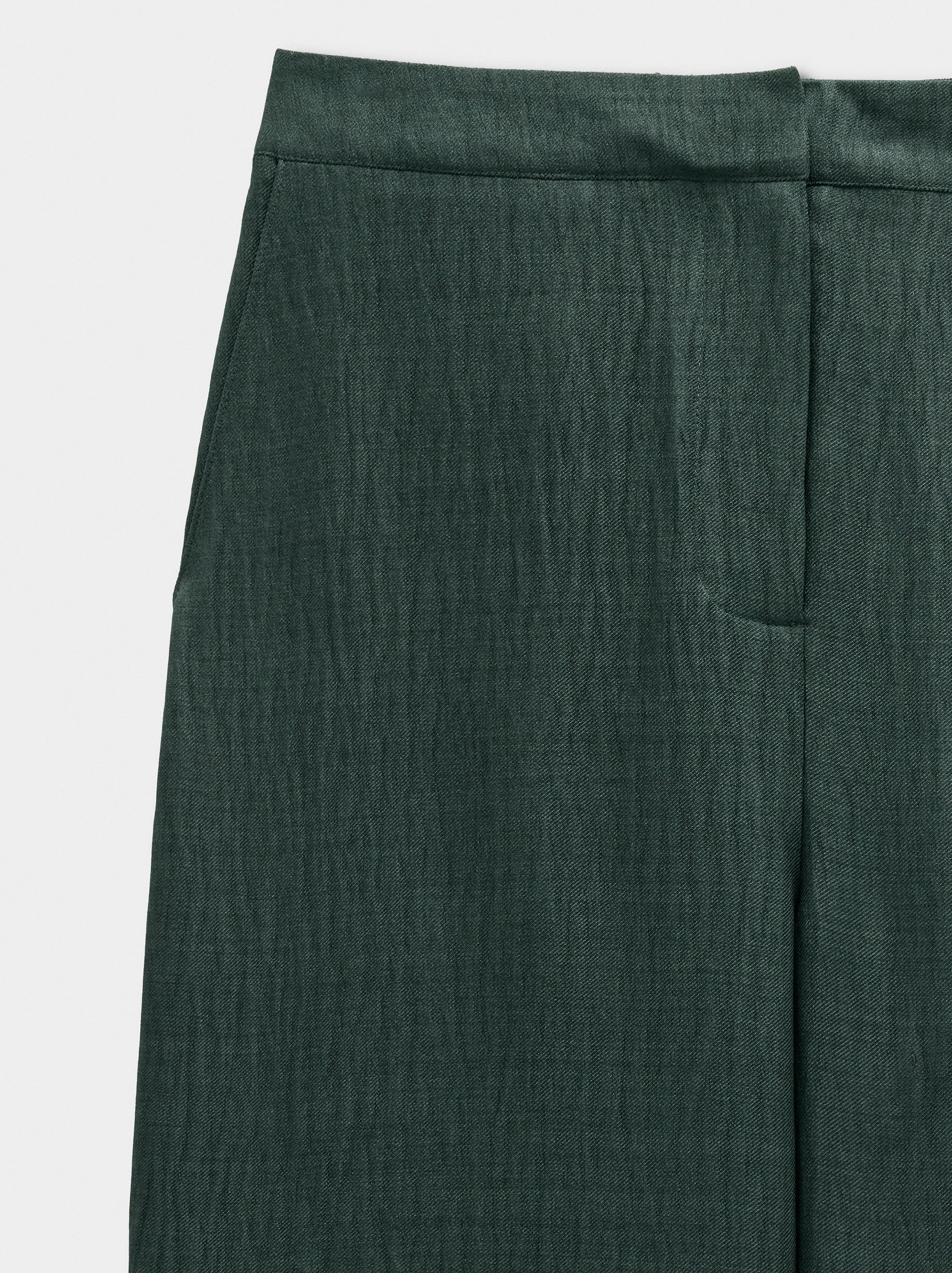 Pantalones Con Efecto Arrugado