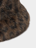 Sombrero Bucket Efecto Pelo Estampado Animal