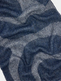 Bufanda De Jacquard Con Flecos