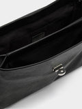 Bolso De Mano Con Solapa Y Bandolera