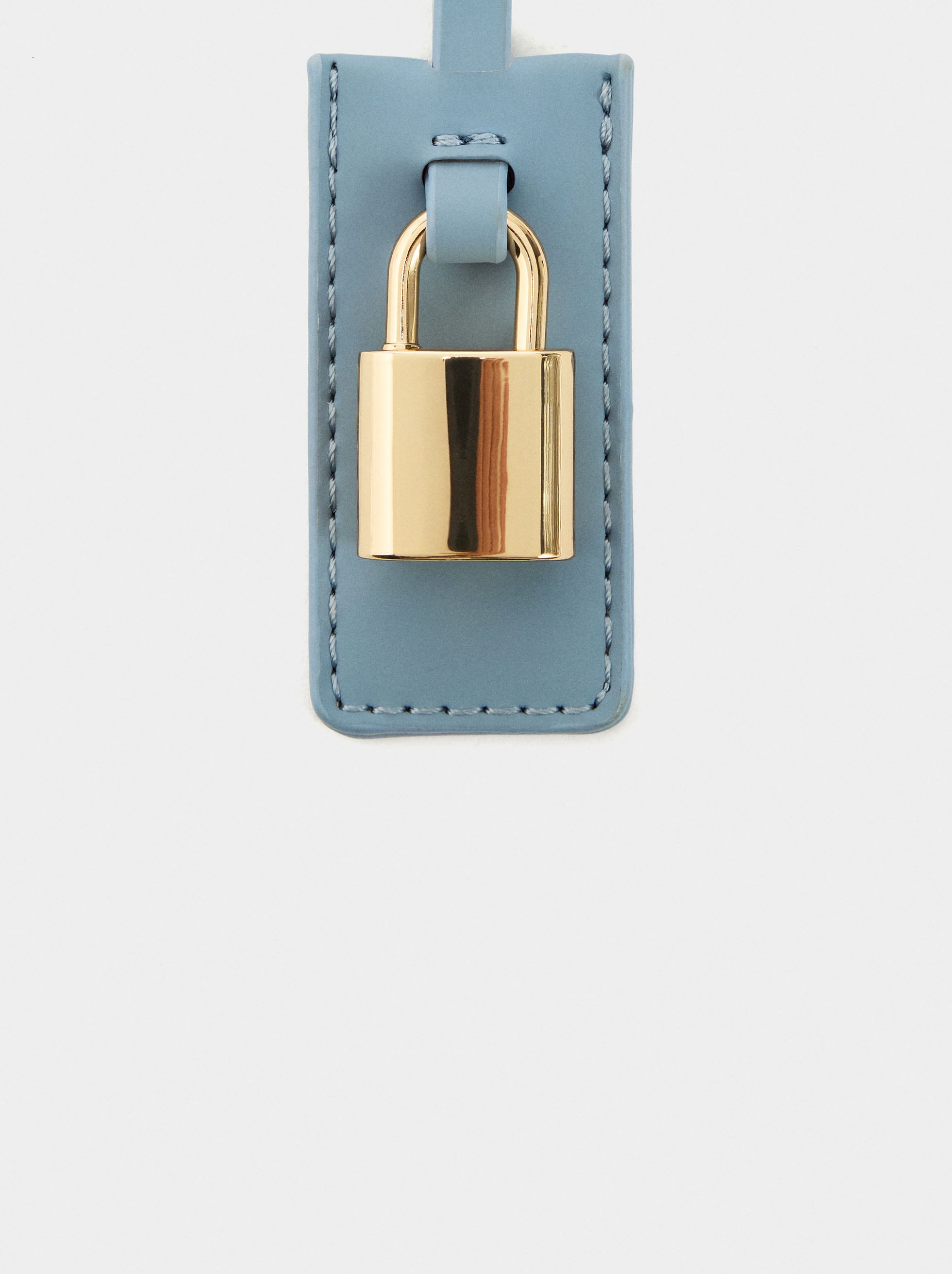 Bolso De Mano Con Solapa Y Bandolera
