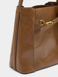 Bolso Bombonera Con Pliegues Laterales