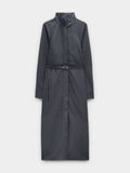 Vestido Midi Efecto Arrugado