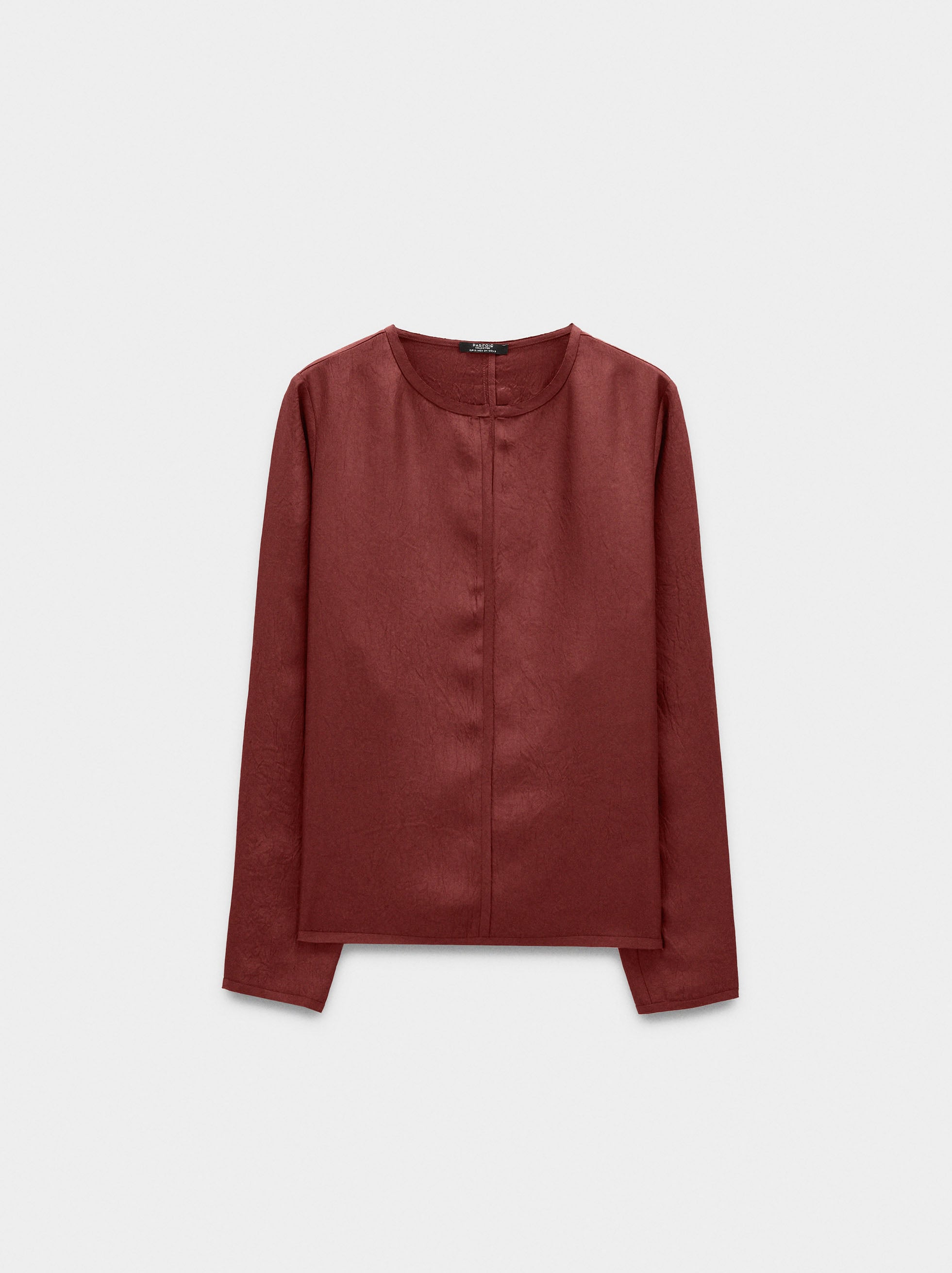 Blusa Efecto Arrugado