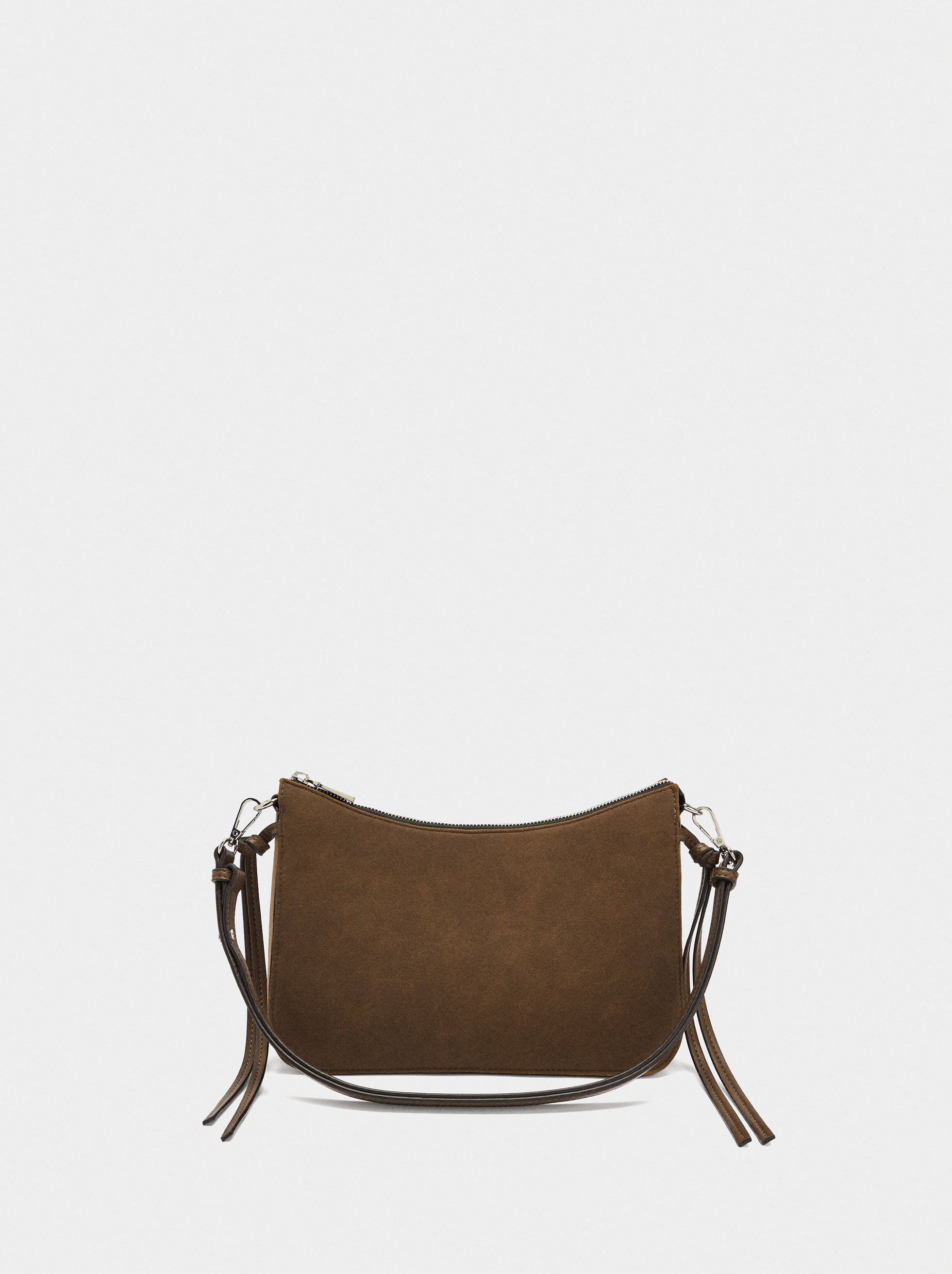 Bolso Bandolera Con Tiras Laterales