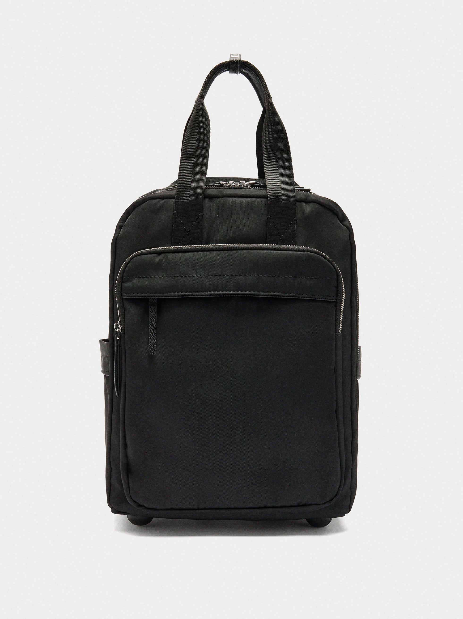Mochila De Cabina De Nylon Con Ruedas
