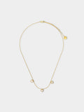 Collar Con Corazones De Perla De Agua Dulce - Plata De Ley 925