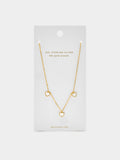 Collar Con Corazones De Perla De Agua Dulce - Plata De Ley 925