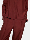 Pantalón Con Efecto Arrugado