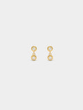 Pendientes Con Circonitas - Plata De Ley 925