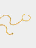 Pendientes Earcuff Con Circonitas - Plata De Ley 925