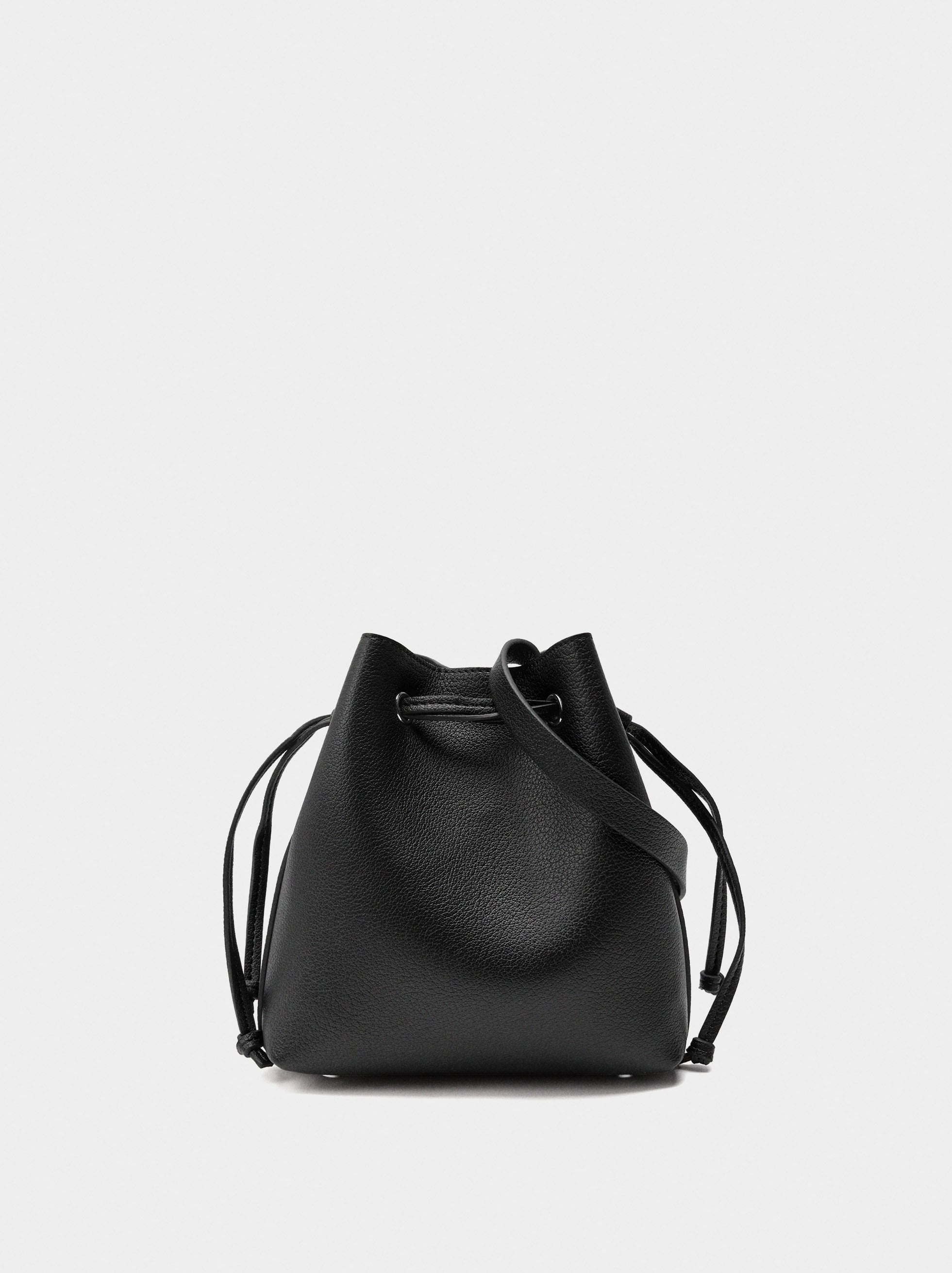 Bolso Bandolera Con Cordón