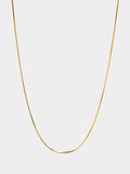 Collar Cadena De Cobra - Plata De Ley 925