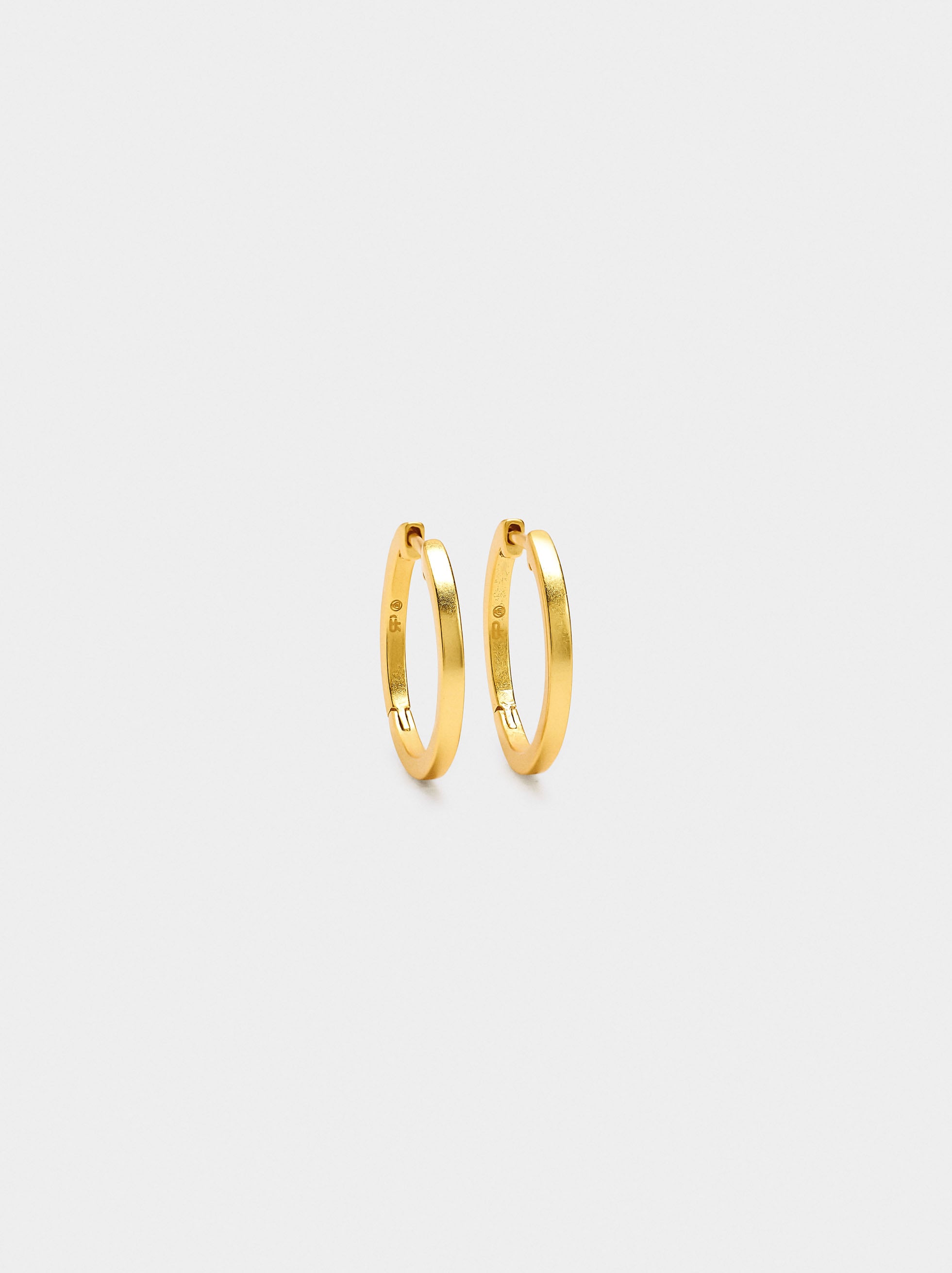Aros Planos - Plata De Ley 925