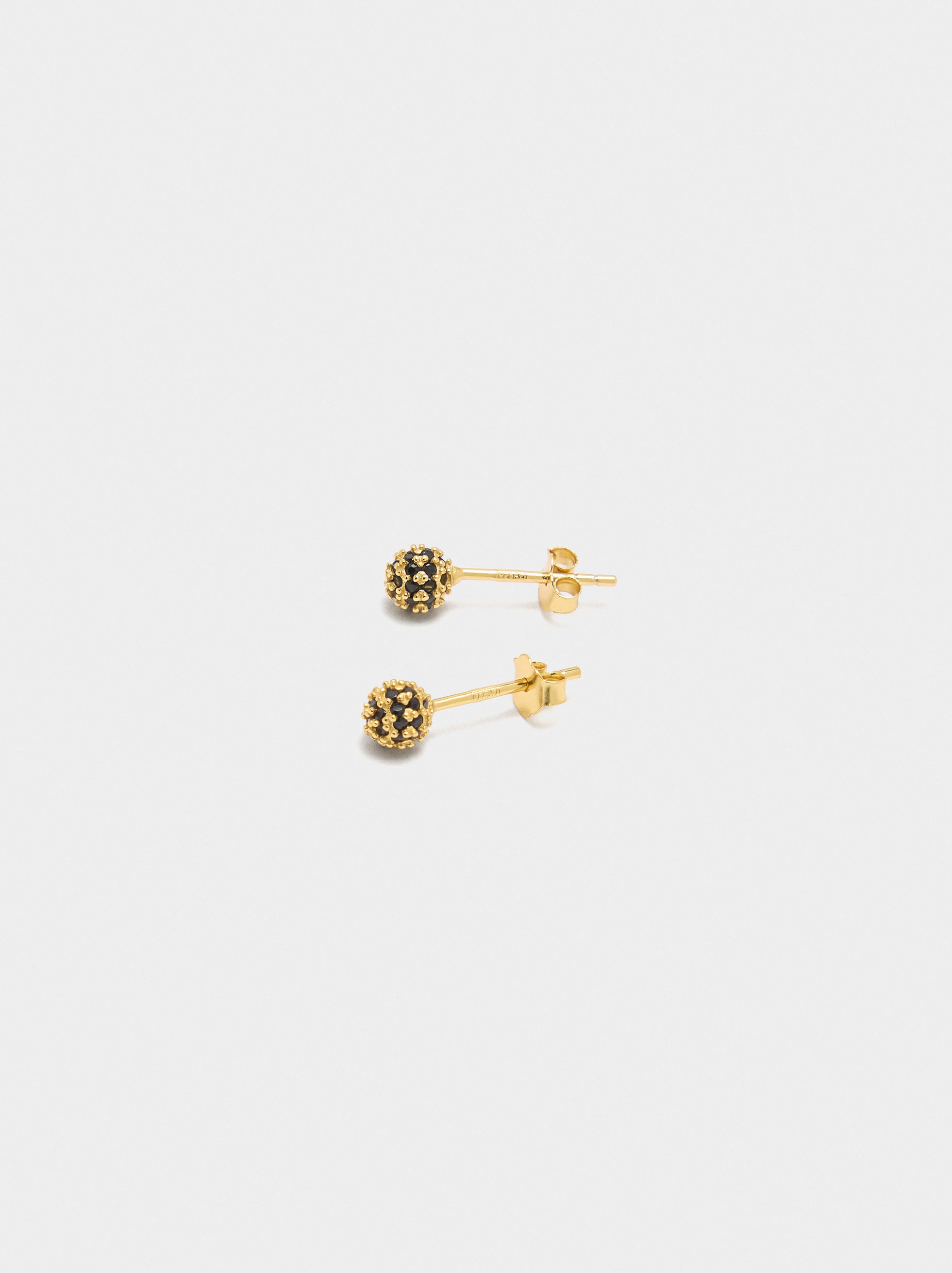 Pendientes Con Circonitas - Plata De Ley 925