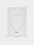 Collar Colgante Con Corazón – Plata De Ley 925