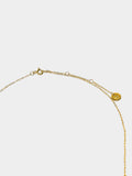Collar Con Losangos Y Circonitas Con Plata De Ley 925