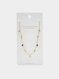 Collar Con Losangos Y Circonitas Con Plata De Ley 925