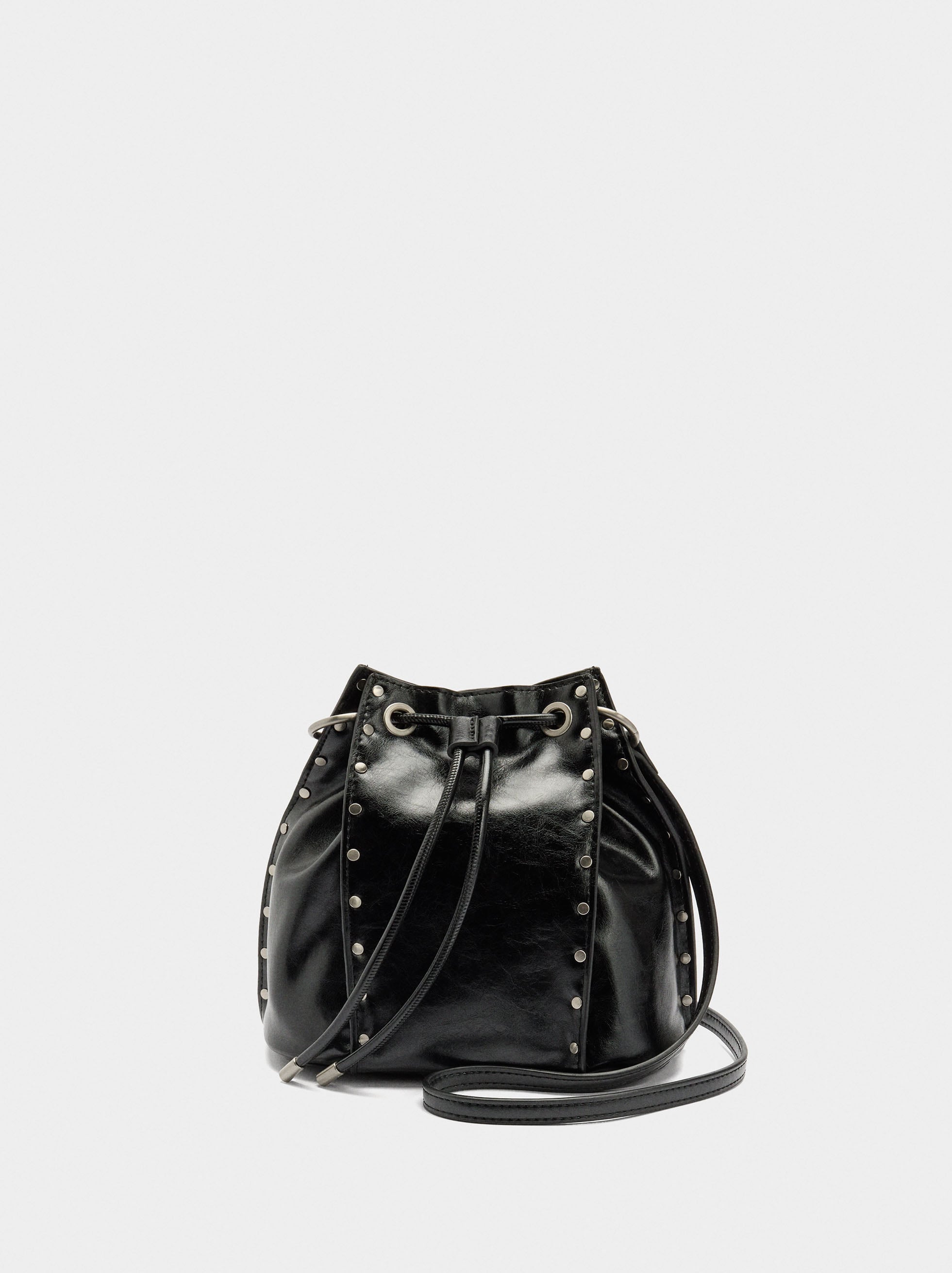 Bolso Bombonera Con Tachuelas