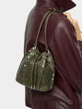 Bolso Bombonera Con Tachuelas