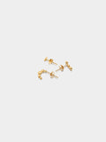 Set De Pendientes Con Circonitas - Plata De Ley 925