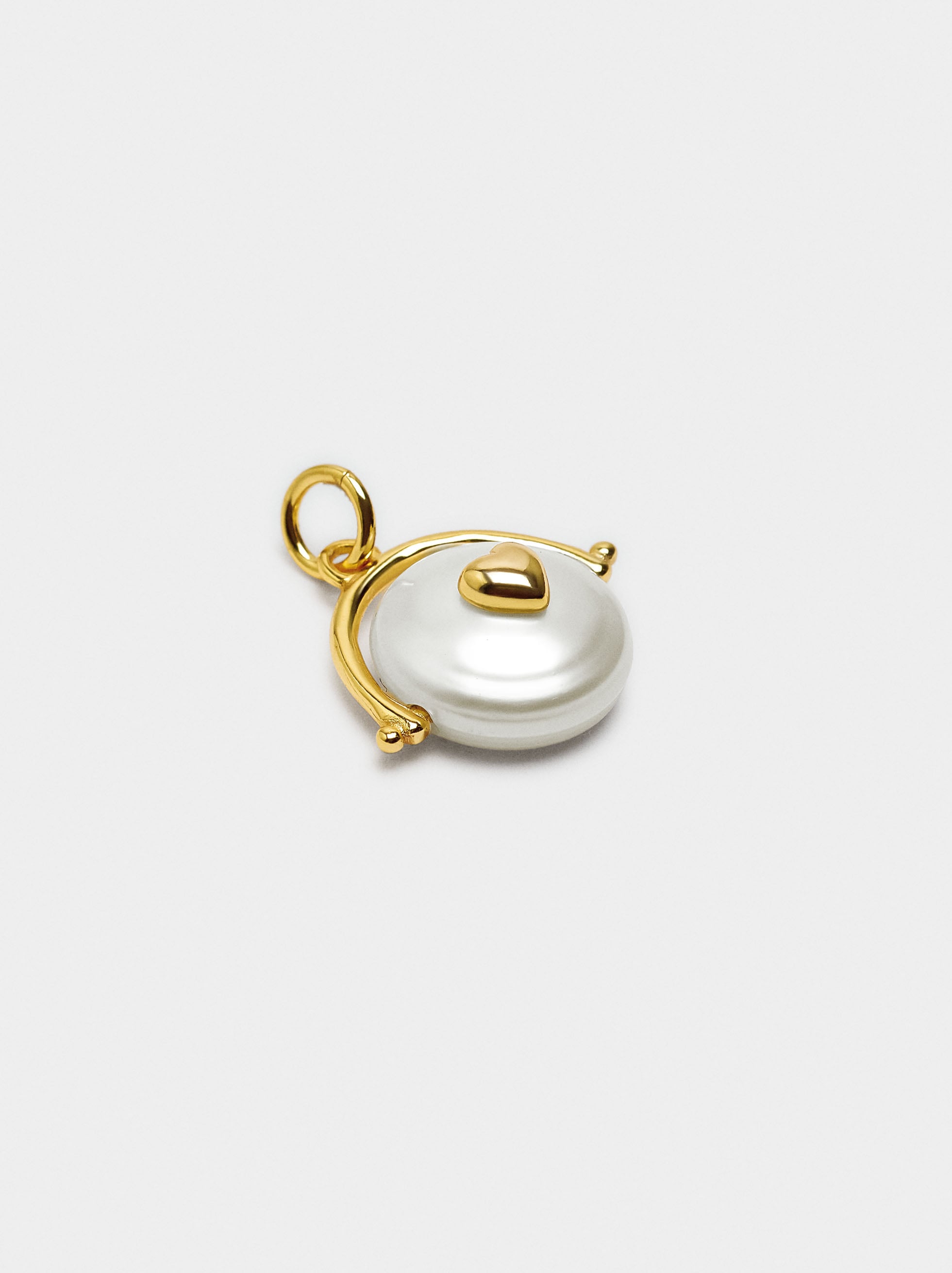 Charm Perla De Agua Dulce - Plata De Ley 925