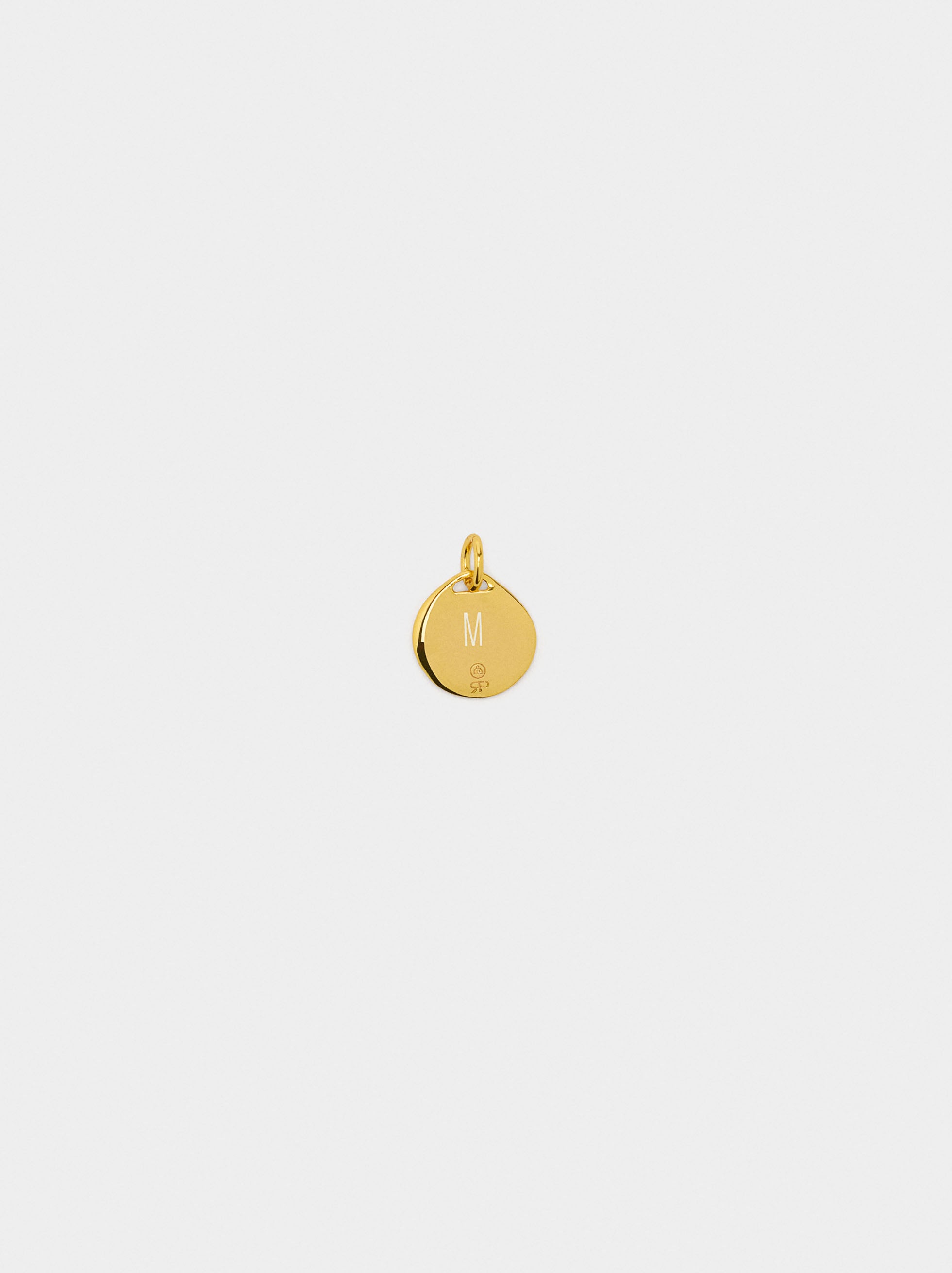 Charm Bicolor Trébol - Plata De Ley 925