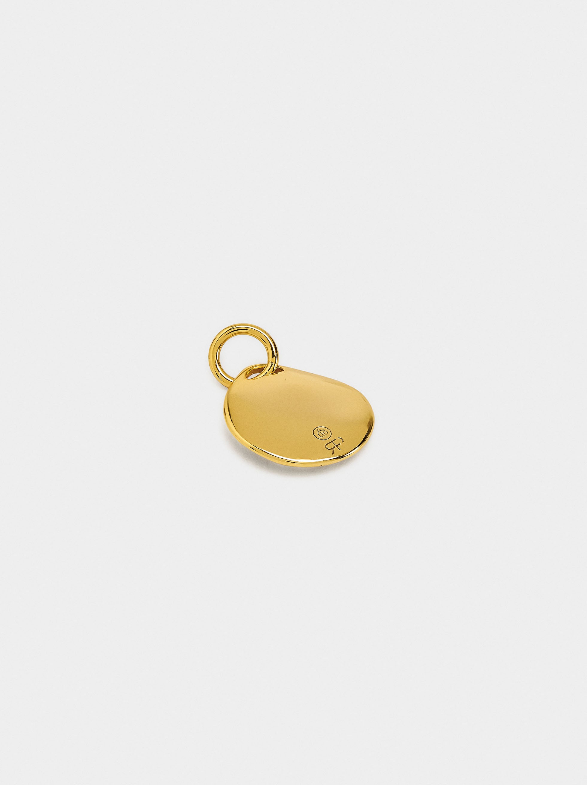 Charm Bicolor Trébol - Plata De Ley 925