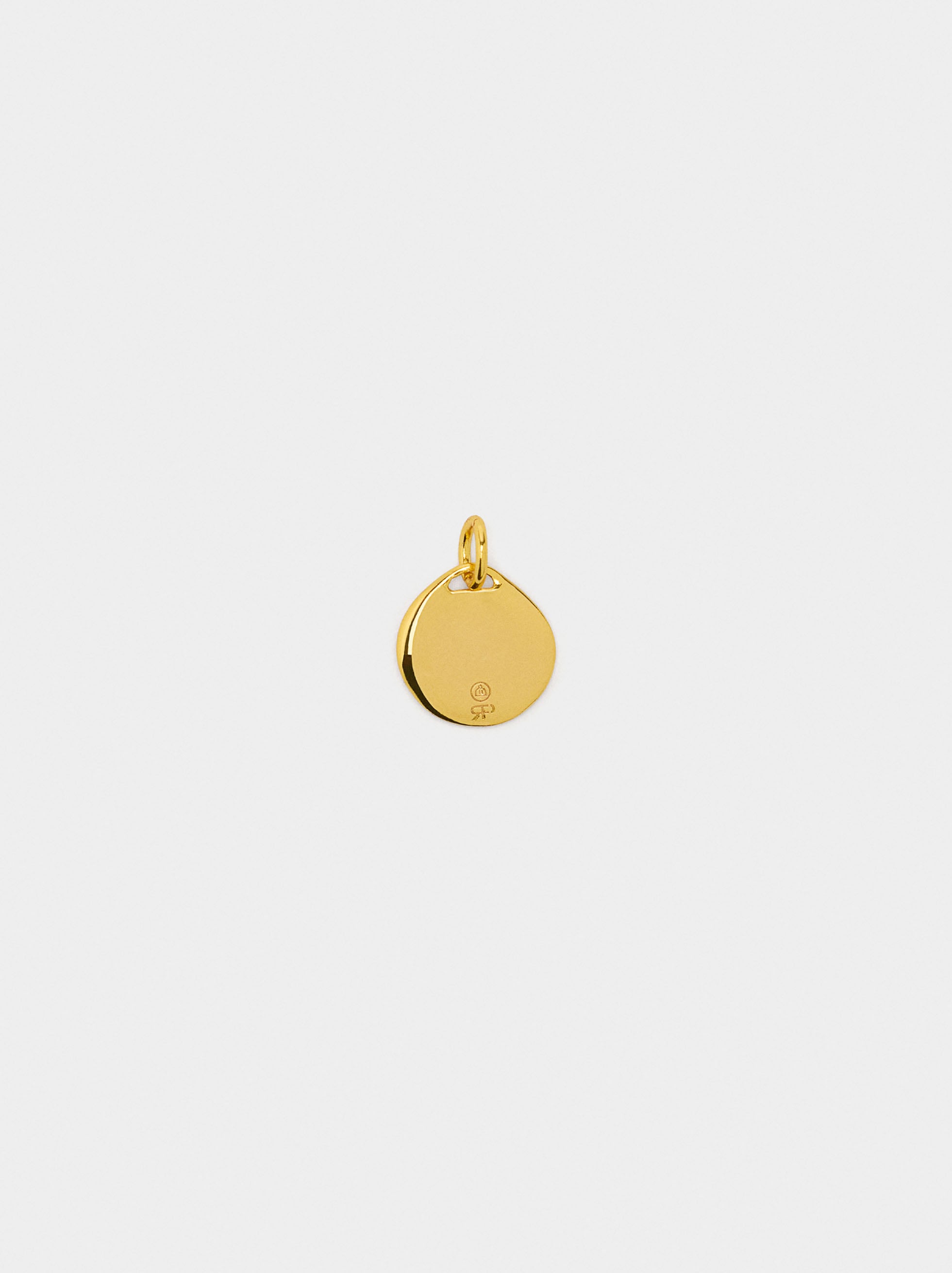Charm Bicolor Trébol - Plata De Ley 925