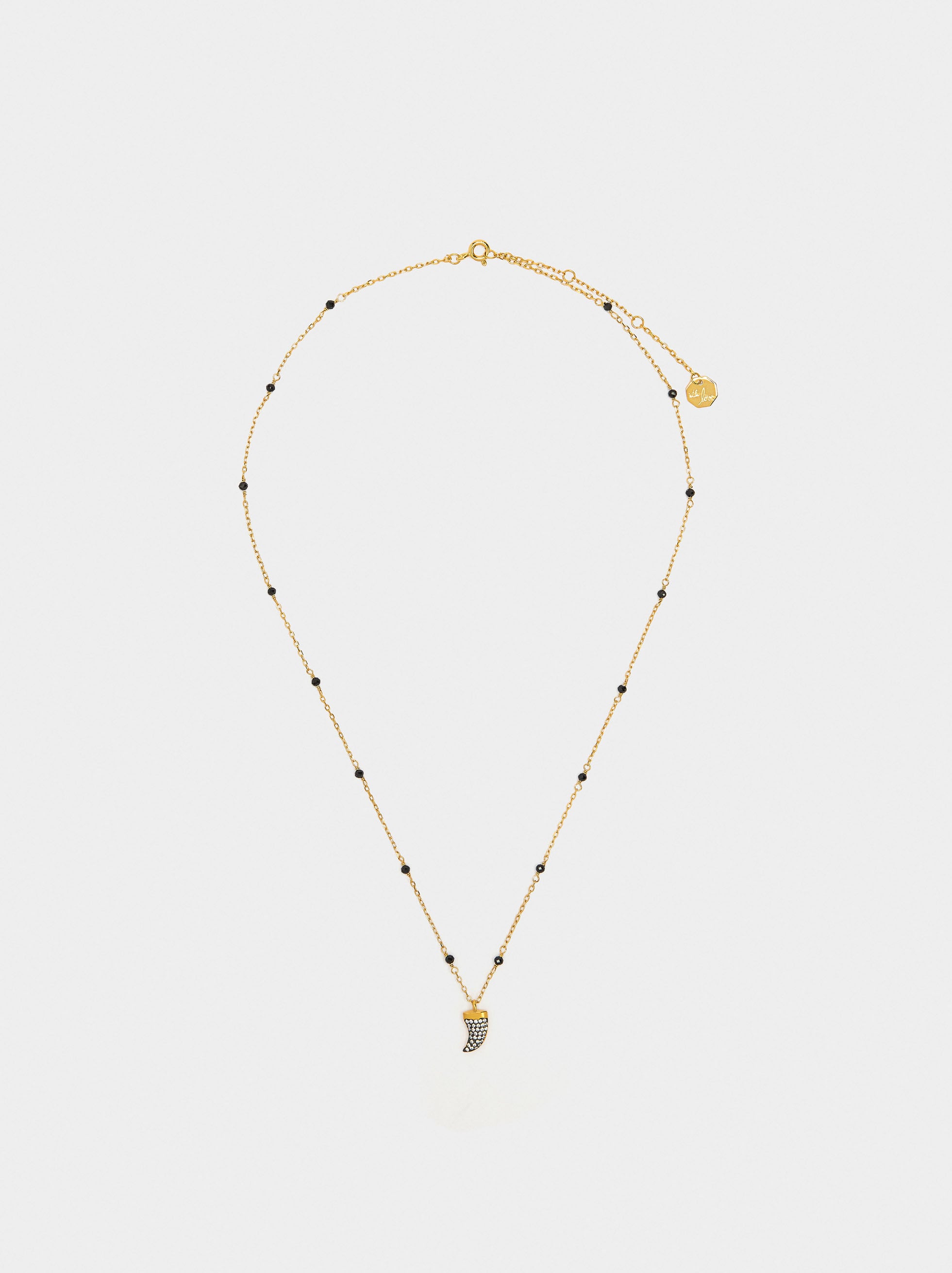 Collar Con Piedras Y Circonitas - Plata De Ley 925