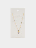 Collar Con Piedras Y Circonitas - Plata De Ley 925