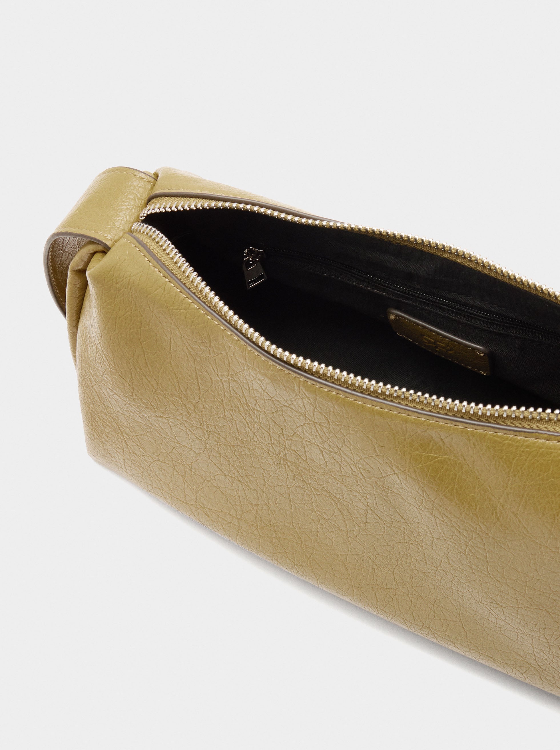 Bolso Bandolera Efecto Craquelado