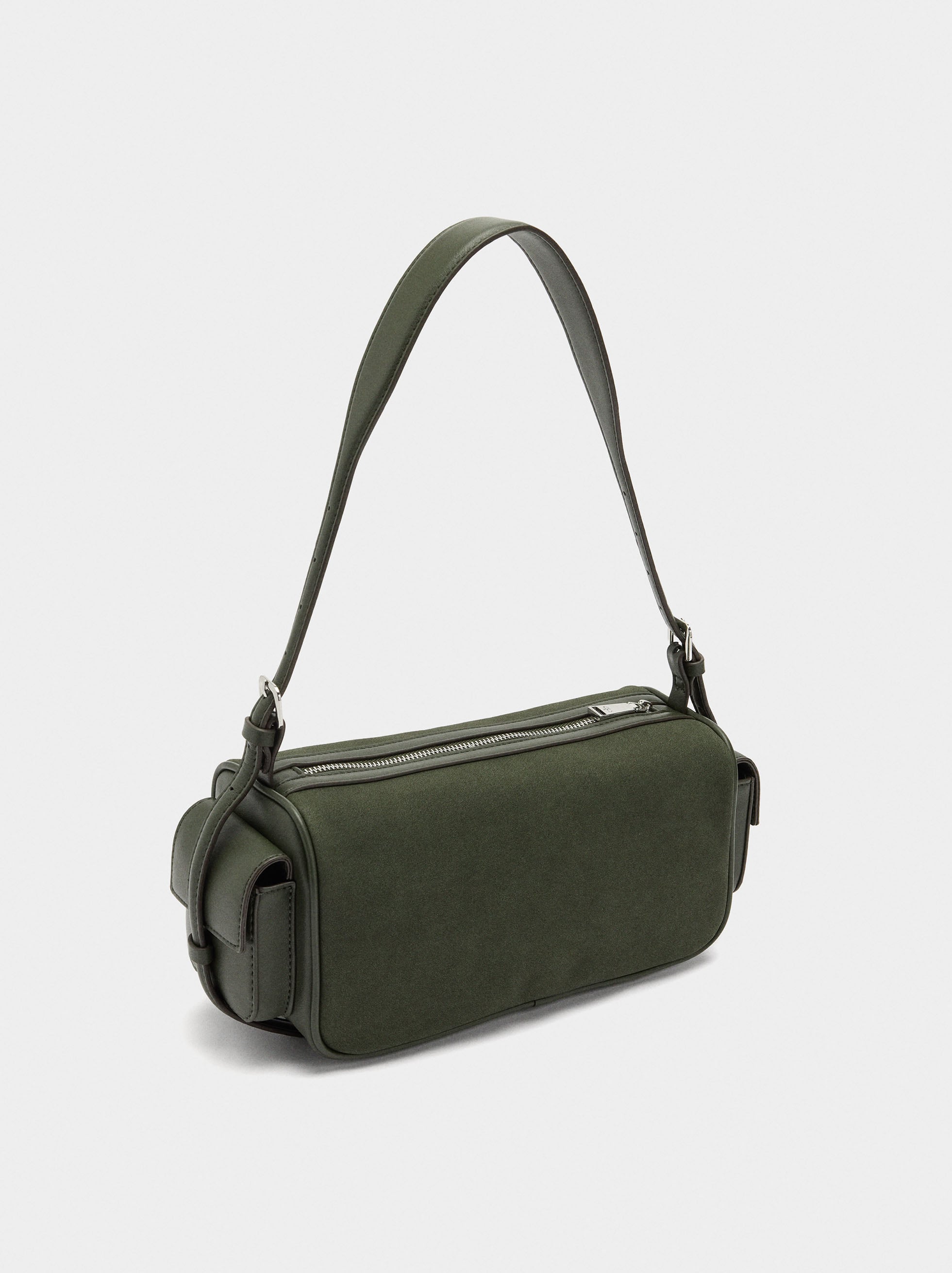 Bolso De Hombro Rectangular