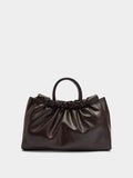 Bolso Shopper Con Fruncido