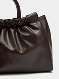 Bolso Shopper Con Fruncido