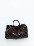 Bolso Shopper Con Fruncido