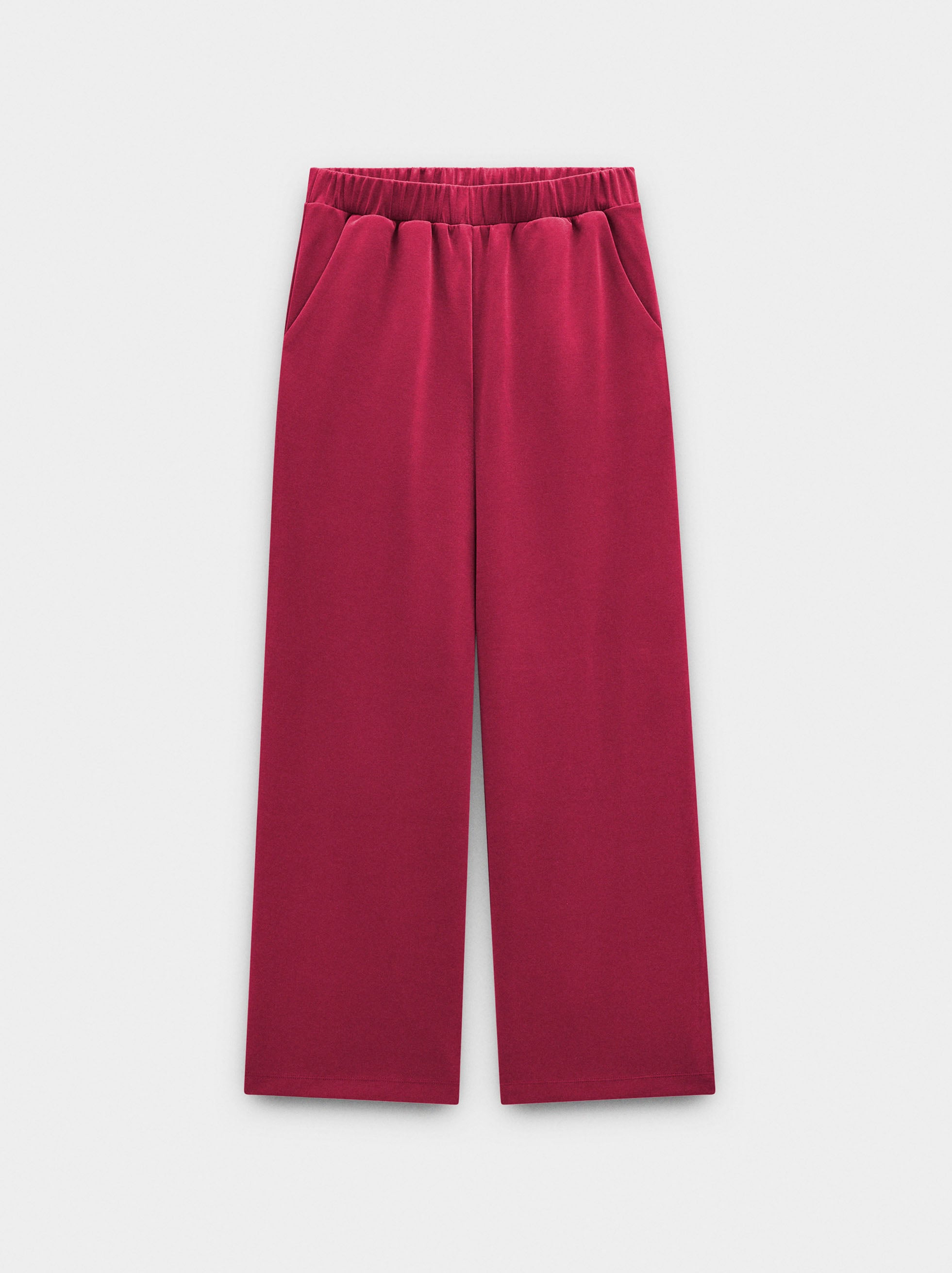 Pantalón Con Cintura Elástica Tacto Suave