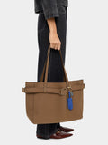 Bolso Shopper Con Cinturón Y Colgante