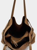 Bolso Shopper Con Cinturón Y Colgante