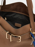 Bolso Shopper Con Cinturón Y Colgante