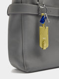 Bolso Shopper Con Cinturón Y Colgante