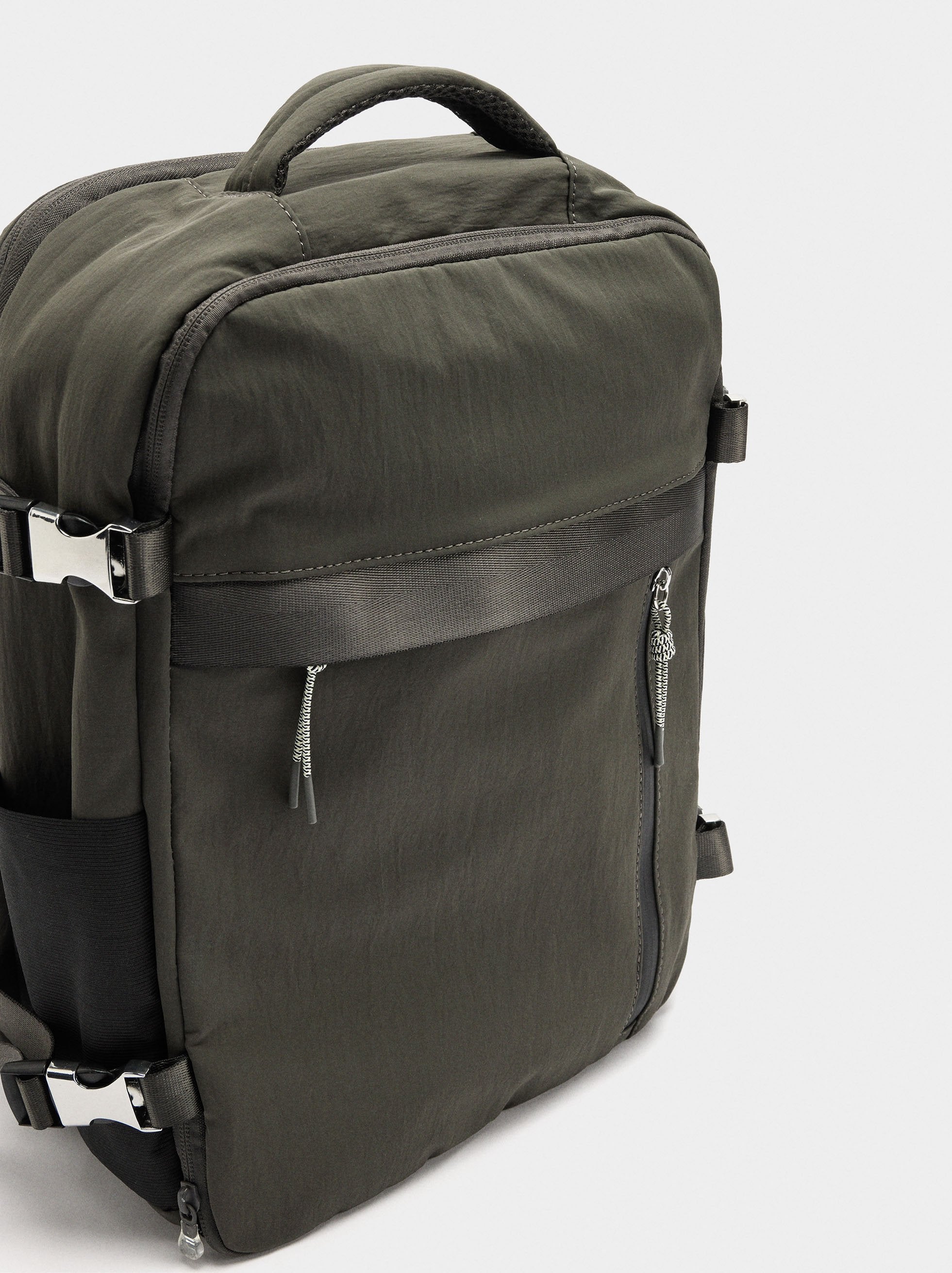 Mochila De Cabina De Nylon Extensible