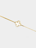 Pulsera Colgante Trébol - Plata De Ley 925