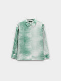 Camisa Fluida Con Estampado