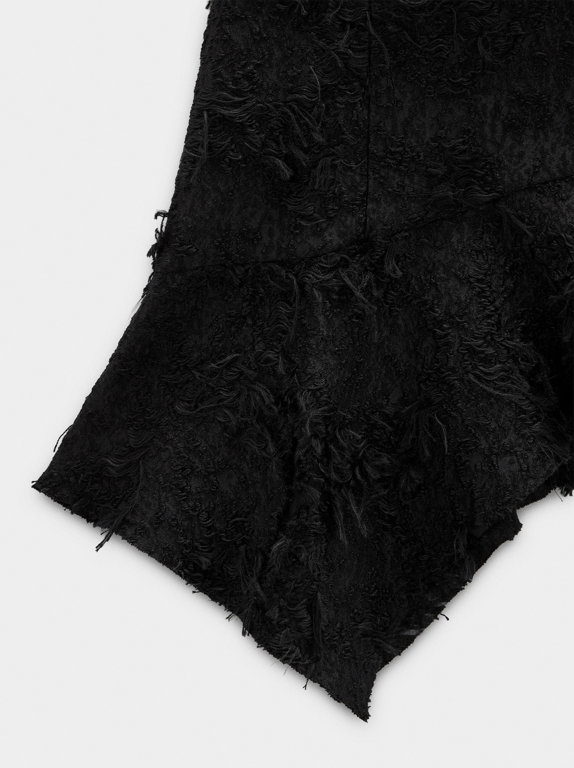 Top Jacquard Asimétrico