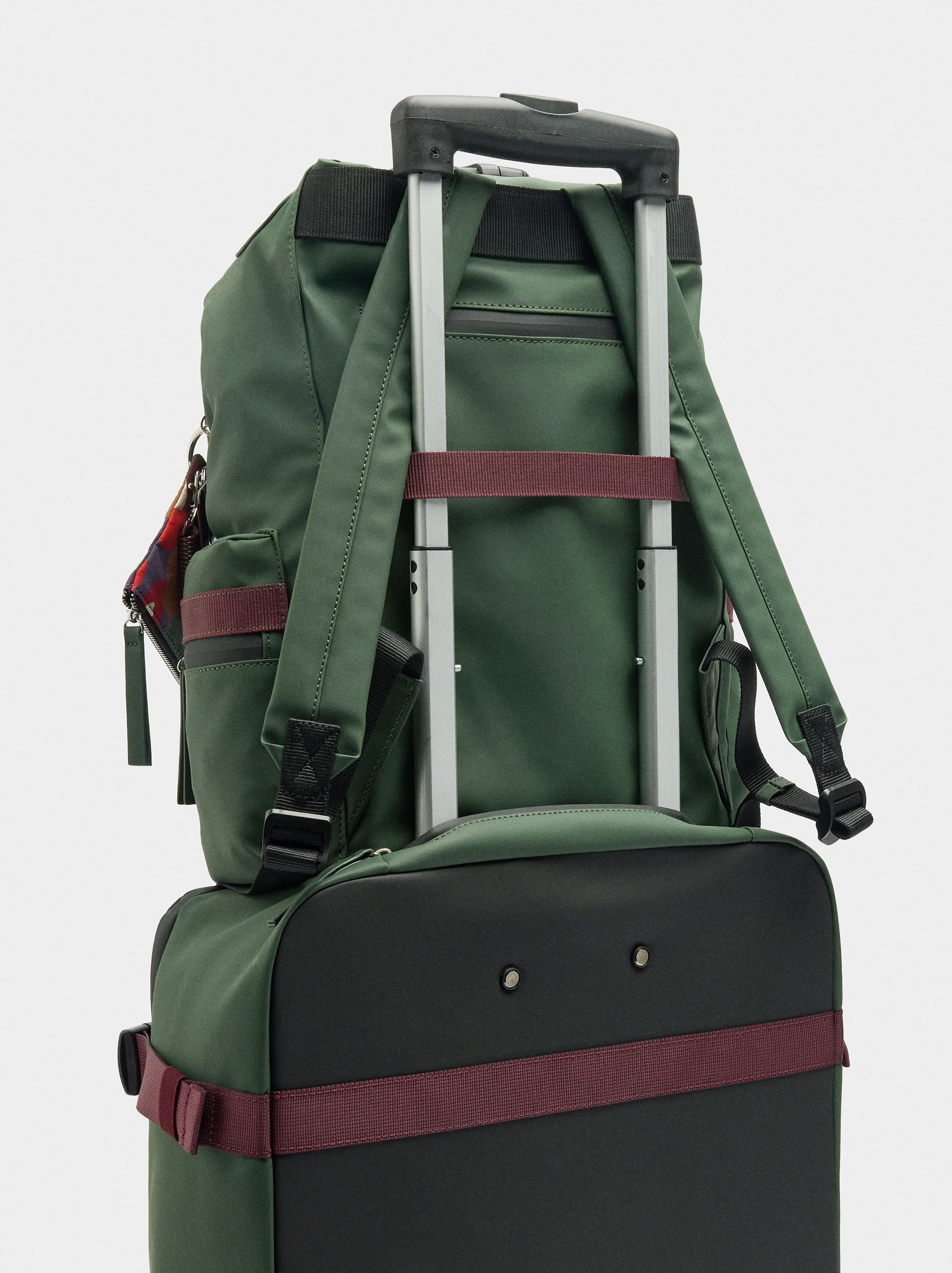 Mochila De Cabina De Textura Suave