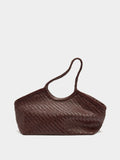 Bolso Shopper De Piel Trenzada
