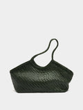 Bolso Shopper De Piel Trenzada